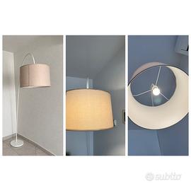 Lampada con piedistallo