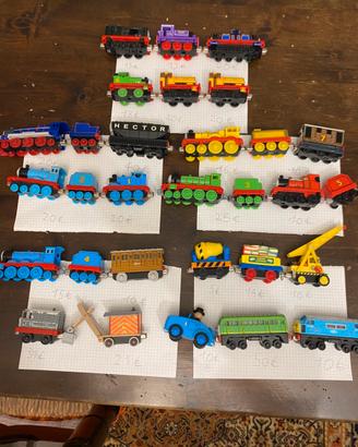 Trenini thomas originali in ferro