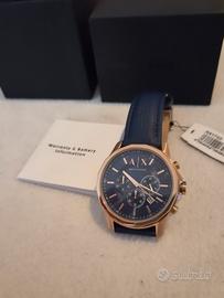 Armani exchange ax1723 banks nuovo+garanzia 