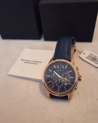 Armani exchange ax1723 banks nuovo+garanzia 