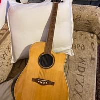 Chitarra acustica elettrificata eko mxt