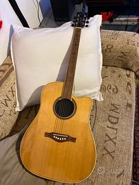 Chitarra acustica elettrificata eko mxt