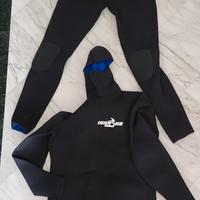 tuta sub 3mm felpato