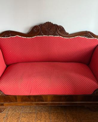 Divano d’epoca stile Luigi Filippo – fine ’800
