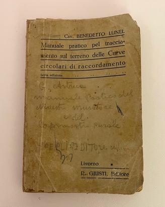 Manuale pratico d’epoca libri antico