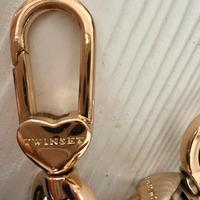 Tracolla borsa nera Twinset