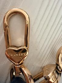 Tracolla borsa nera Twinset