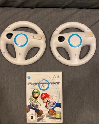 Mario kart nintendo wii con volanti