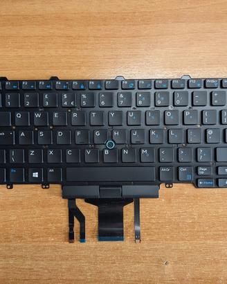 Tastiera UK Dell Latitude E7470 retroilluminata