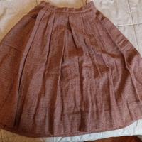 Gonna quadretti rossi