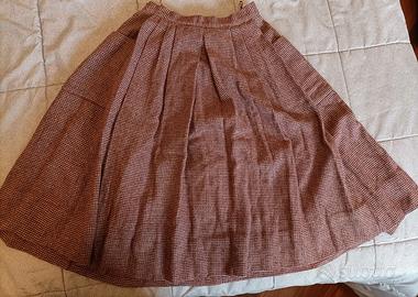 Gonna quadretti rossi