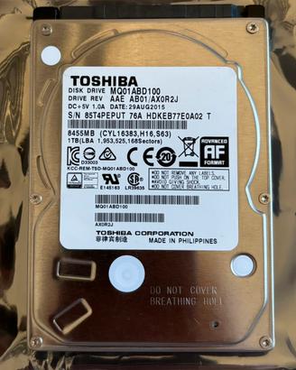 Hard Disk Toshiba 1 TB