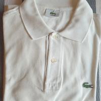 Polo Lacoste bianca