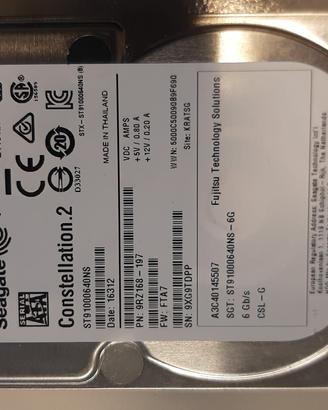HDD 1TB SATA - Seagate Constellation.2