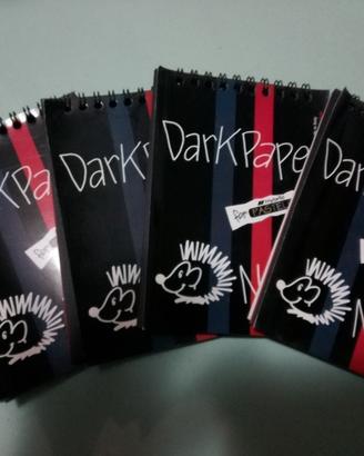 [RARITÀ] Set 4 Taccuini Pigna "Dark Paper" – Inter