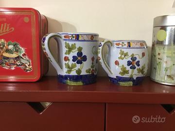 Tazze ceramica di Faenza