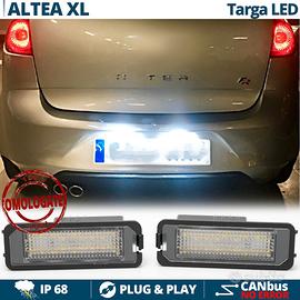 Luci Targa LED per Seat Altea XL PLACCHETTE CANbus