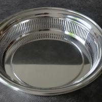 Vassoi, piattini di acc. inox lucidati a specchio