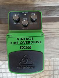 Behringer TO800 clone Tube Screamer TS808