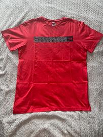 T-shirt the north face rossa