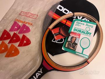 Donnay vintage allwood Bjorn Borg racchetta tennis