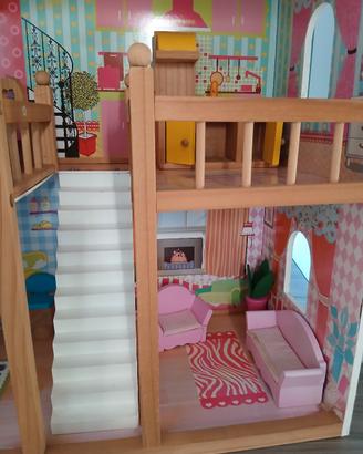 casa delle bambole in legno  kidkraft 