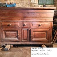 Madia in legno massello