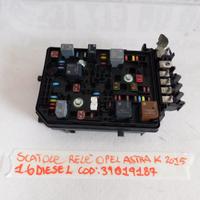SCATOLA RELE' OPEL ASTRA K 39019187 2015>
