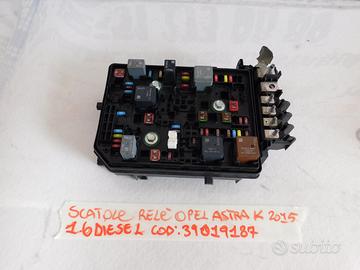 SCATOLA RELE' OPEL ASTRA K 39019187 2015>