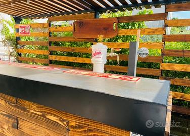Banco spillatura birra da esterno