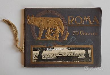 Roma 70 vedute Ricordo di Roma album foto 1930 ca.