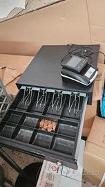 cassetto registratore cassa, rilevatore banconote 