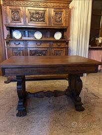 Tavolo barocco piemontese