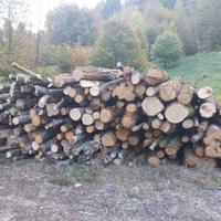 Legna da ardere misto in stanga