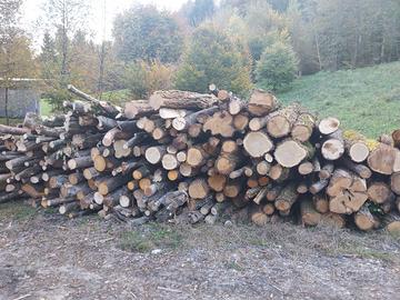 Legna da ardere misto in stanga