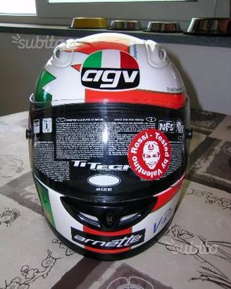 Agv gp pro rossi icon mugello 2002 taglia large