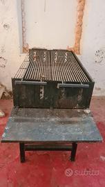 Barbecue doppia griglia