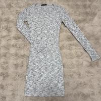 Tubino grigio mélange aderente S – New Yorker