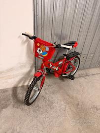 Bici pampers con rotelle