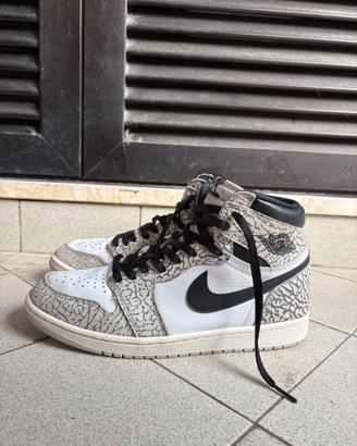 Nike Jordan 1 High OG White Cement🔥 taglia 44