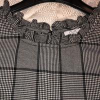 Blusa OVS a quadri bianco e nero