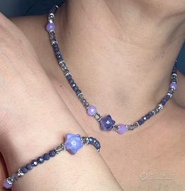 Collana e braccialetto