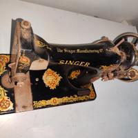macchina da cucire singer d'epoca 