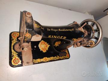 macchina da cucire singer d'epoca 