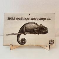 Quadretto Camaleonte