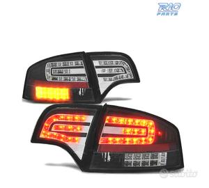 FANALI A LED AUDI A4 B7 SEDAN 04-08 NERI