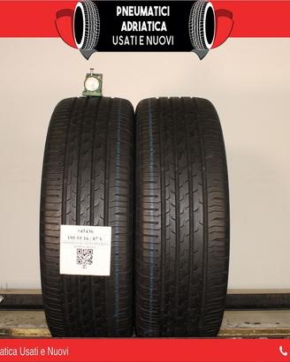 2 Gomme 195 55 R 16 Continental al 72% SPED GRATIS