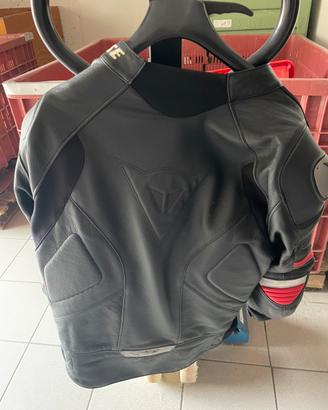Giacca pelle moto invernale