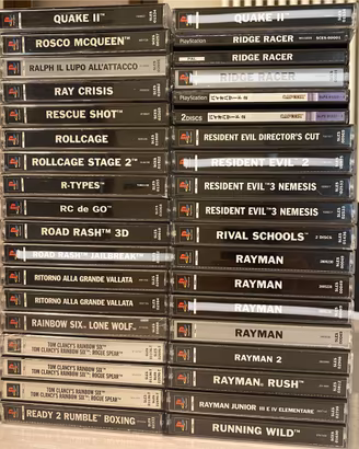 GIOCHI PS1/PLAYSTATION (parte2) ORIGINALI
