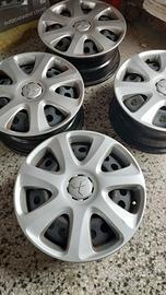 Cerchi 16" completi di borchie per Mitsubishi ASX